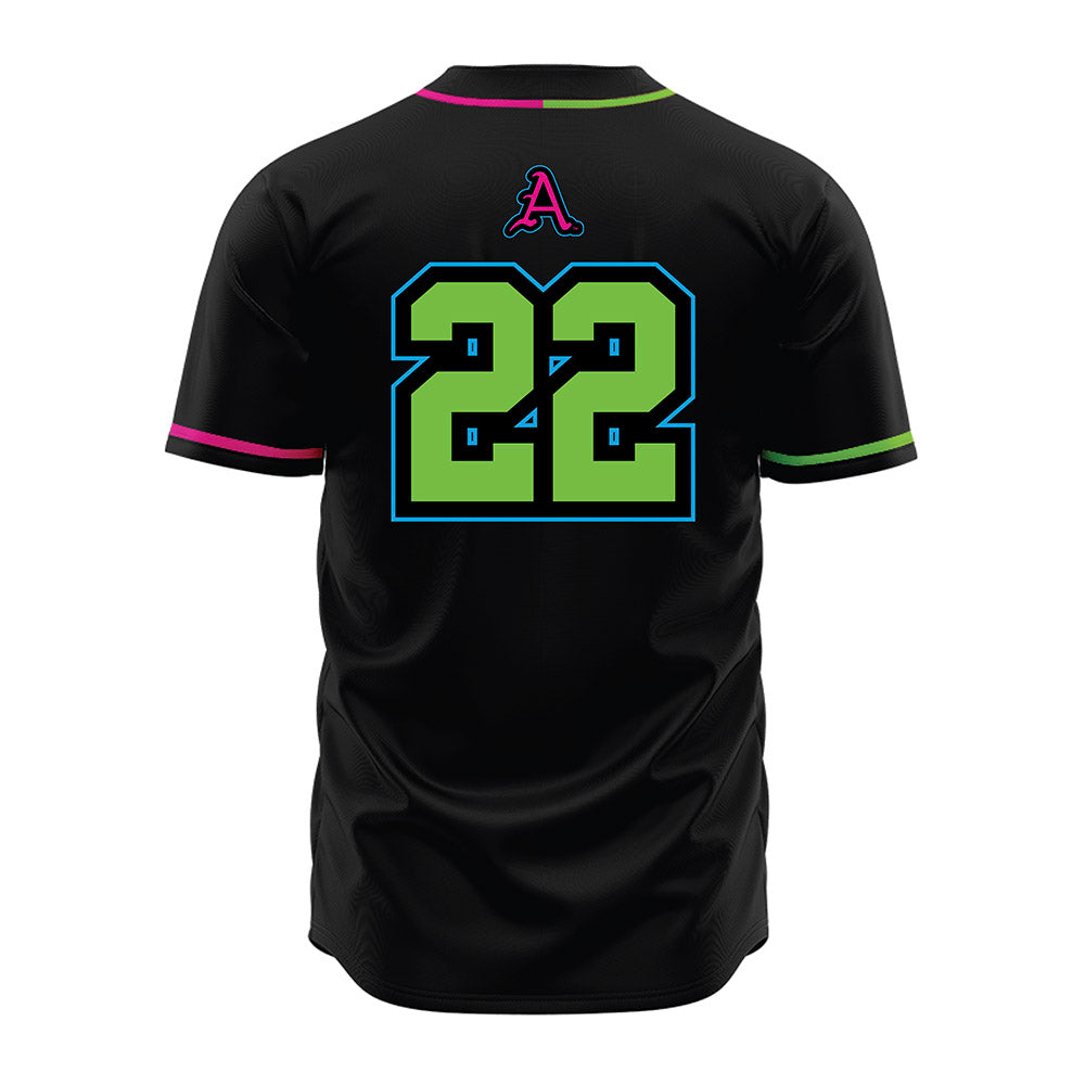 Arkansas - NCAA Baseball : Peyton Lee - Neon Dual-Tone Jersey-1