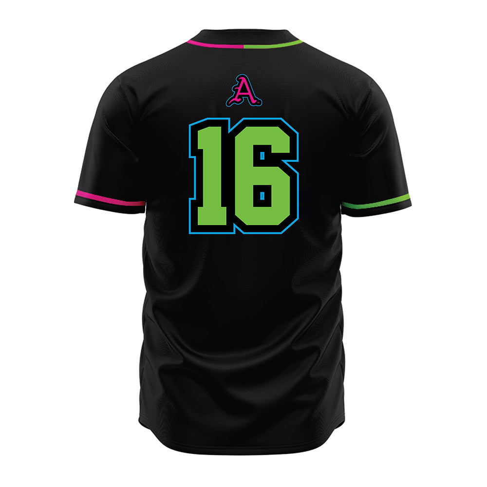 Arkansas - NCAA Baseball : Christian Turner - Neon Dual-Tone Jersey-1