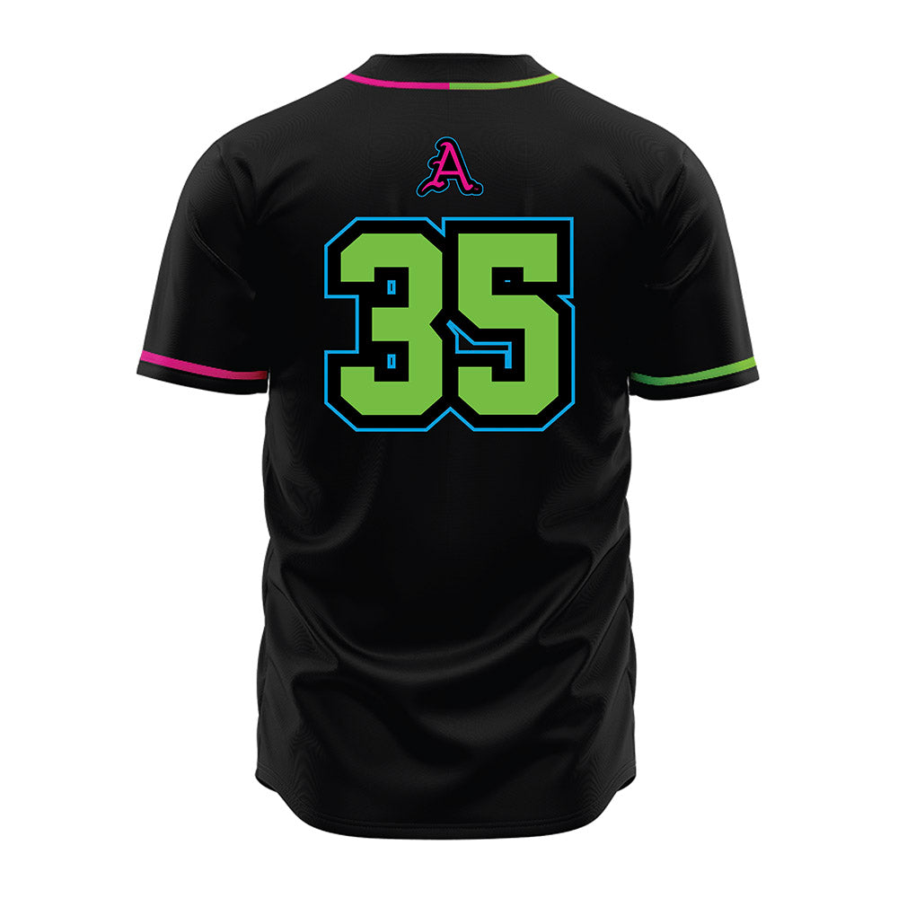 Arkansas - NCAA Baseball : Ty Burnham - Neon Dual-Tone Jersey-1