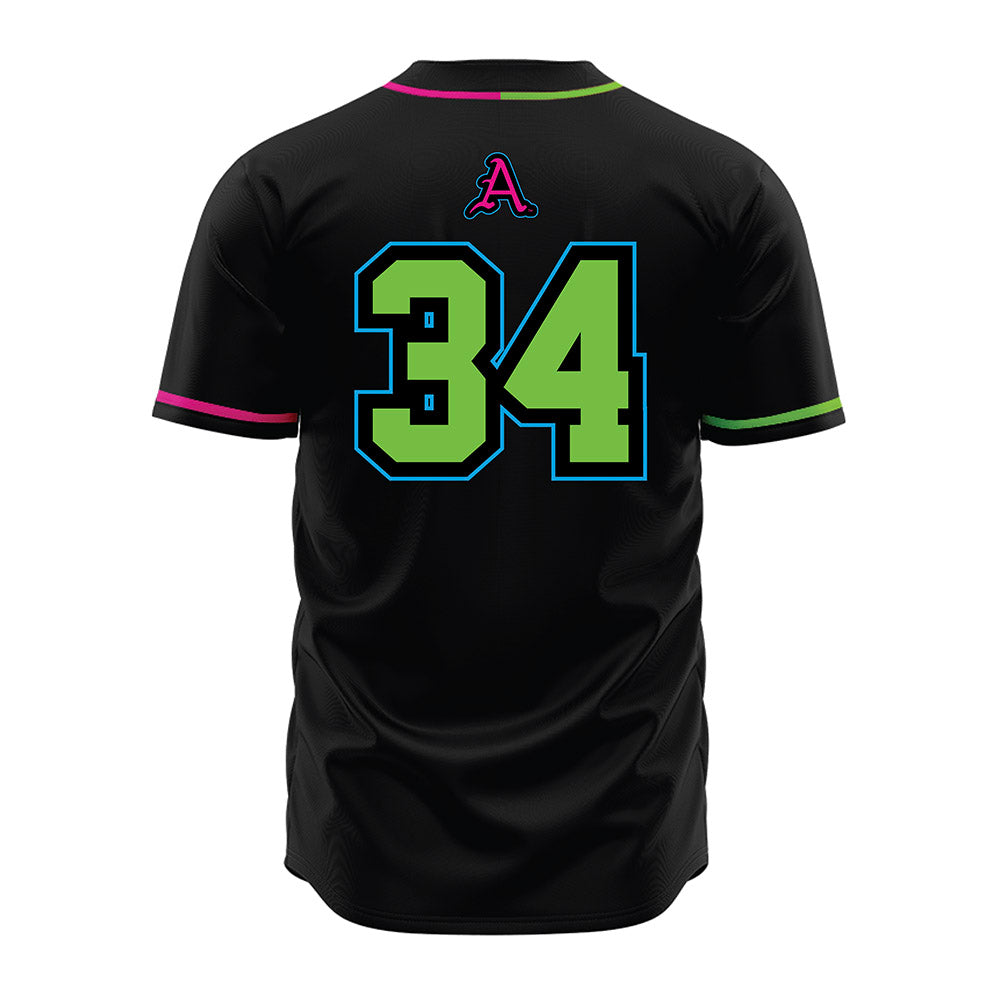 Arkansas - NCAA Baseball : Joey Lorenzini - Neon Dual-Tone Jersey-1
