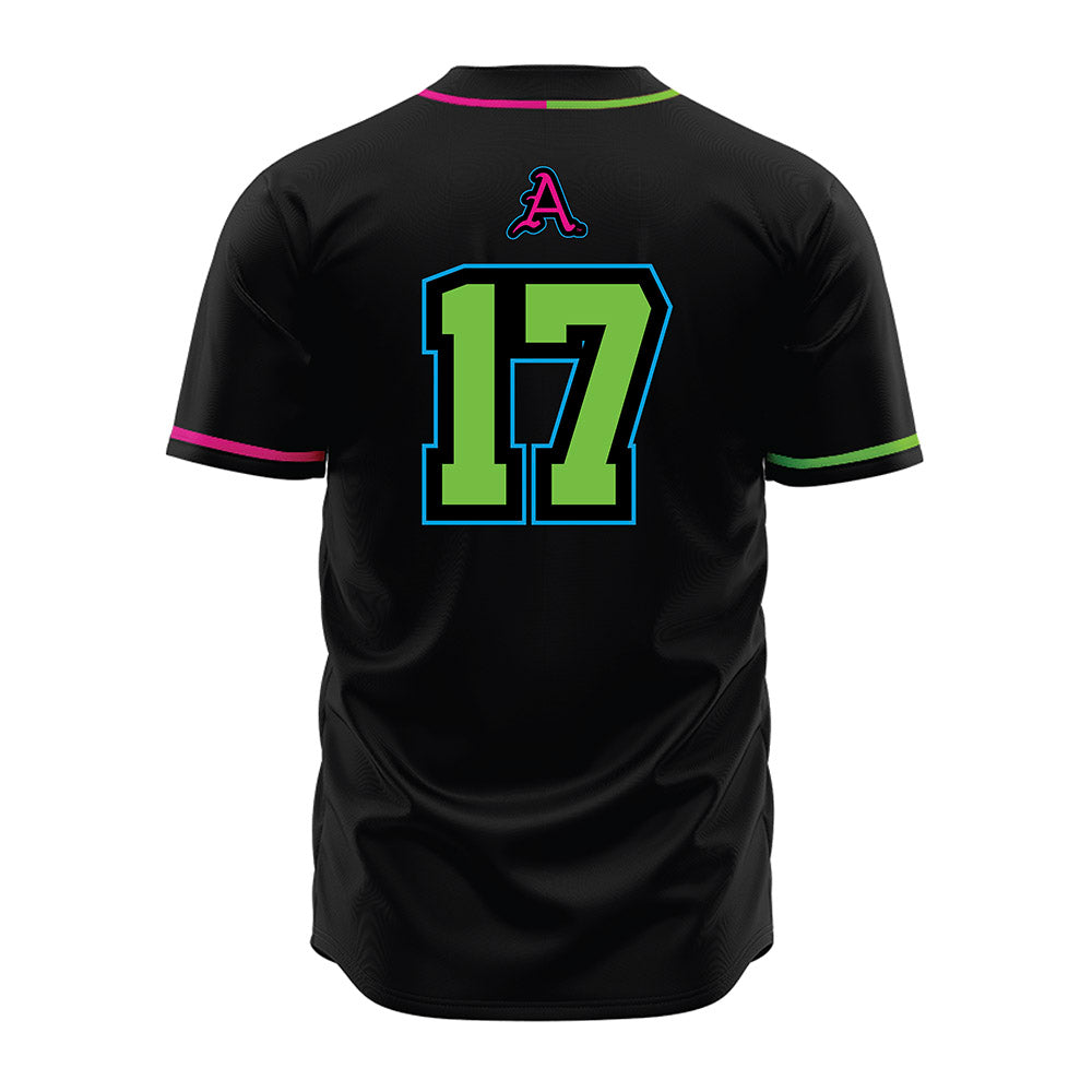 Arkansas - NCAA Baseball : Max Holland - Neon Dual-Tone Jersey-1