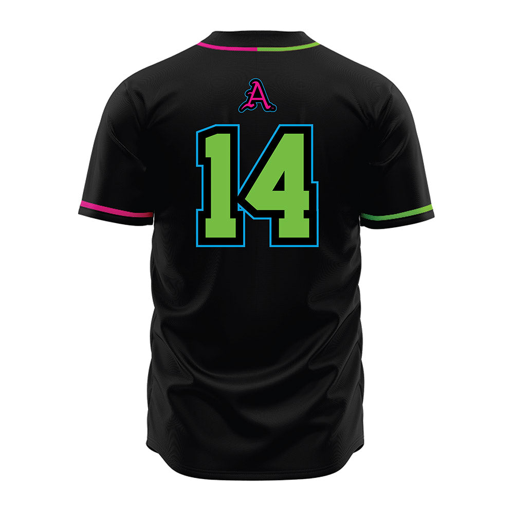 Arkansas - NCAA Baseball : Mark Brissey - Neon Dual-Tone Jersey-1
