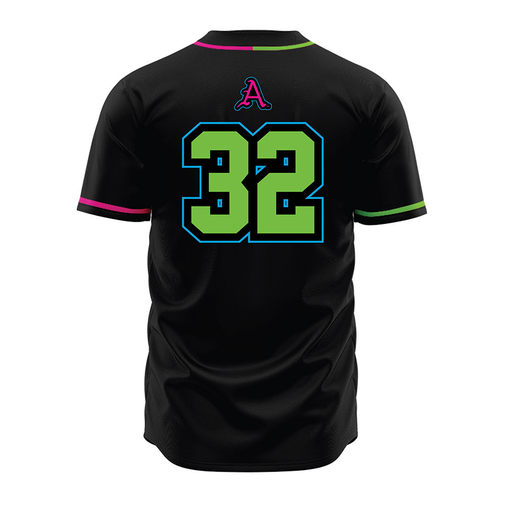 Arkansas - NCAA Baseball : Trystan Trystan - Neon Dual-Tone Jersey-1