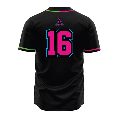 Arkansas - NCAA Baseball : Christian Turner - Neon Dual-Tone Jersey-1