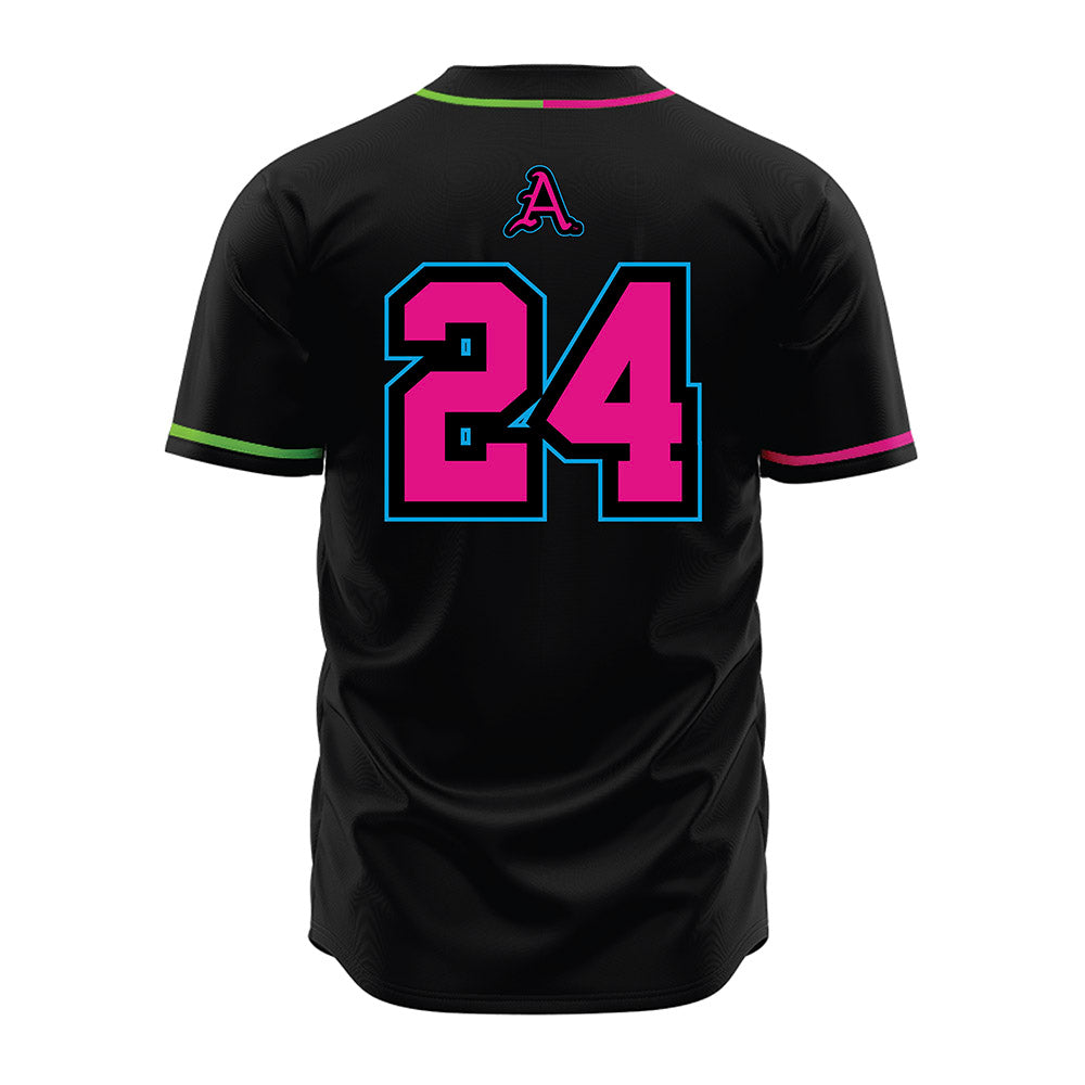 Arkansas - NCAA Baseball : Landon Schaefer - Neon Dual-Tone Jersey-1