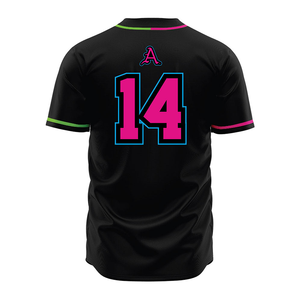 Arkansas - NCAA Baseball : Mark Brissey - Neon Dual-Tone Jersey-1