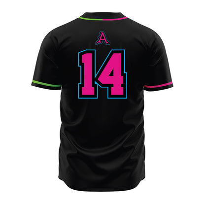 Arkansas - NCAA Baseball : Mark Brissey - Neon Dual-Tone Jersey-1
