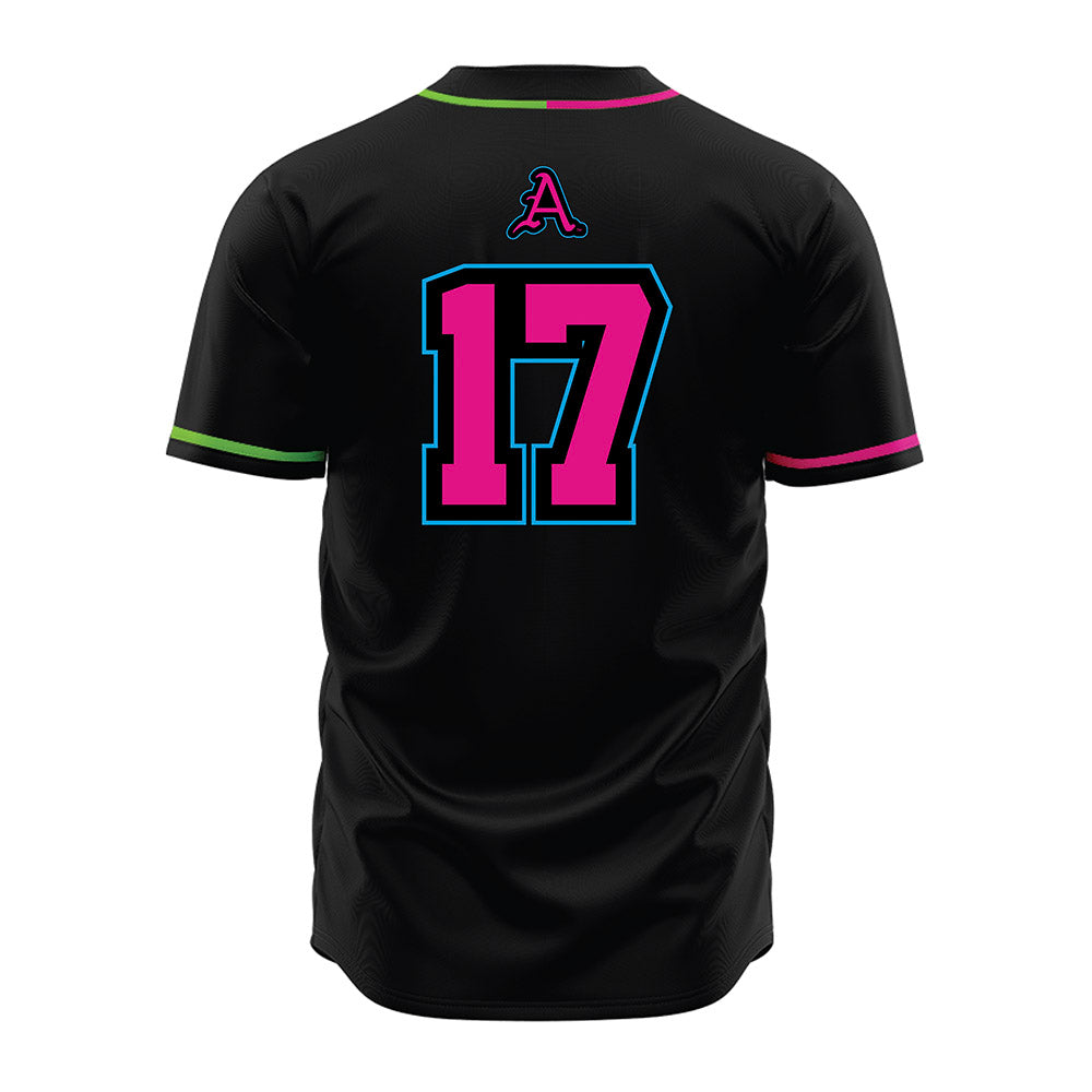 Arkansas - NCAA Baseball : Max Holland - Neon Dual-Tone Jersey-1