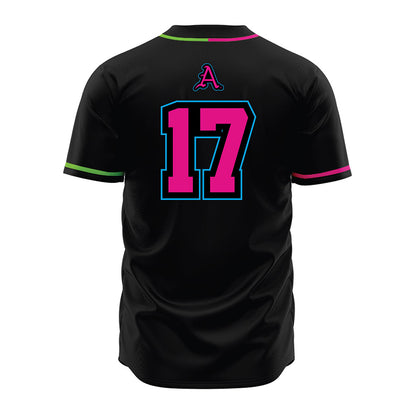 Arkansas - NCAA Baseball : Max Holland - Neon Dual-Tone Jersey-1