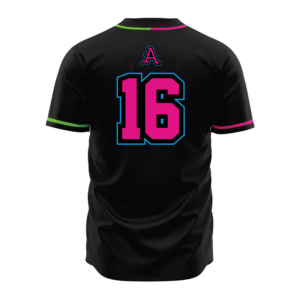 Arkansas - NCAA Baseball : Christian Turner - Neon Dual-Tone Jersey-1