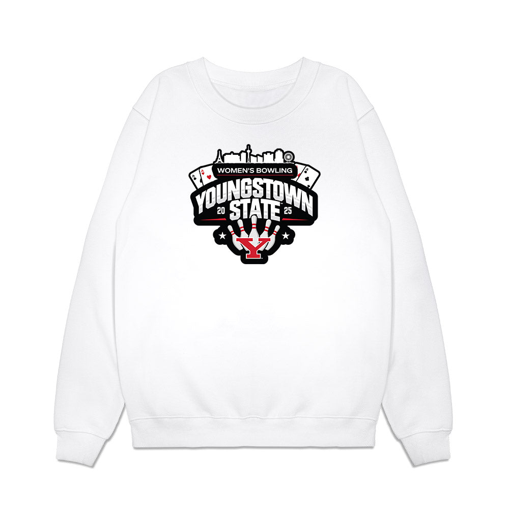 Youngstown State - NCAA Women's Bowling : - Roster Premium Crewneck Sweatshirt-0