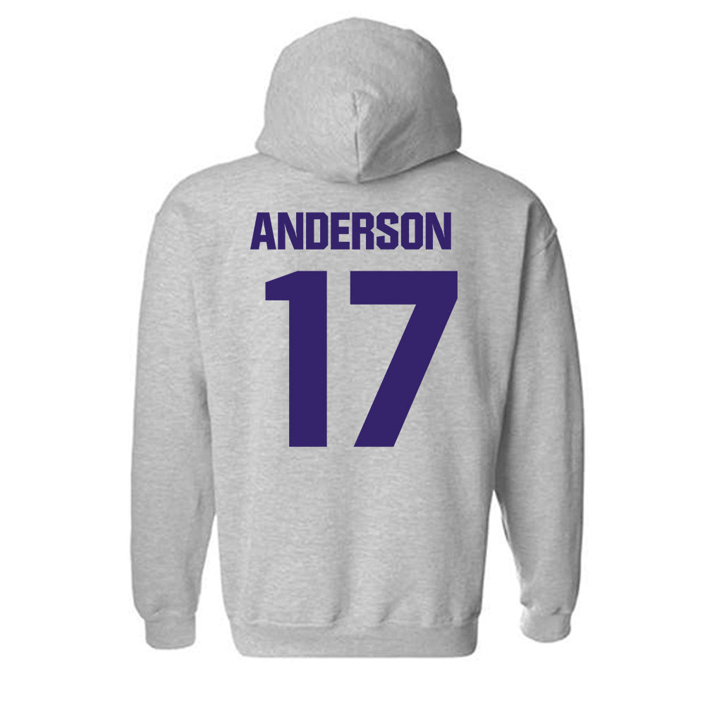 Portland - NCAA Women's Basketball : Nicole Anderson - Classic Shersey Hooded Sweatshirt-1