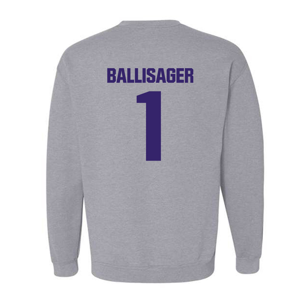 Portland - NCAA Men's Basketball : Jermaine Ballisager - Classic Shersey Crewneck Sweatshirt-1