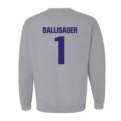 Portland - NCAA Men's Basketball : Jermaine Ballisager - Classic Shersey Crewneck Sweatshirt-1
