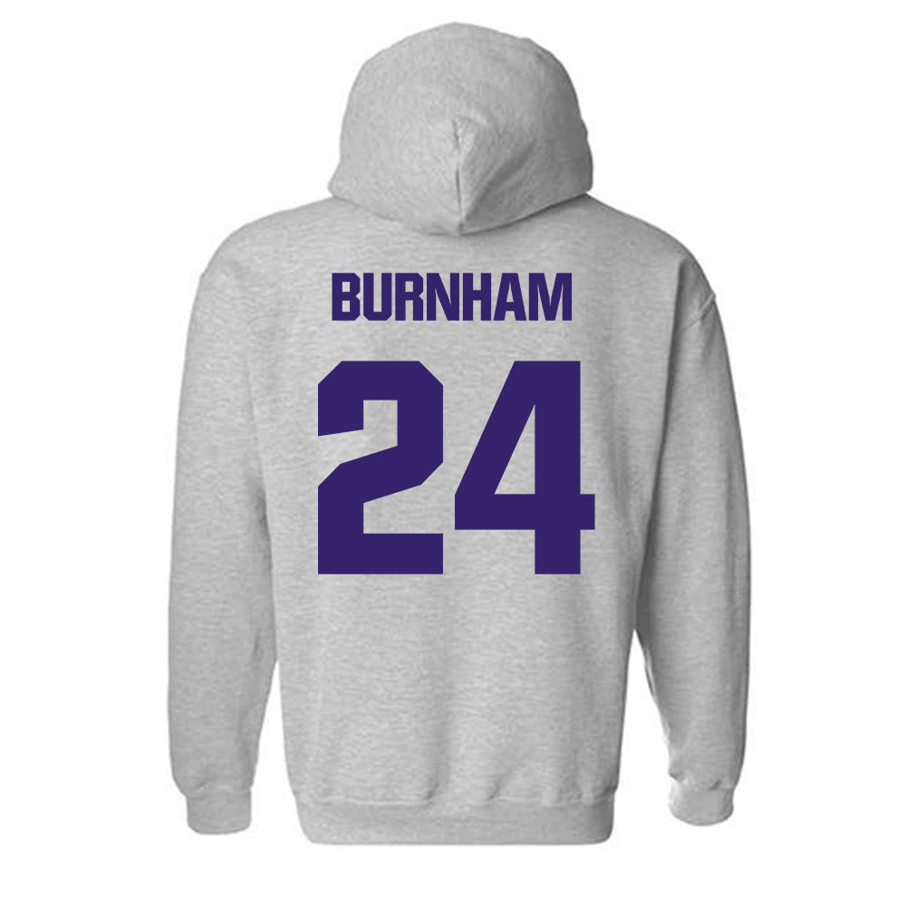 Portland - NCAA Women's Basketball : Maisie Burnham - Classic Shersey Hooded Sweatshirt-1