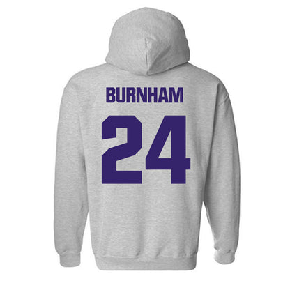 Portland - NCAA Women's Basketball : Maisie Burnham - Classic Shersey Hooded Sweatshirt-1