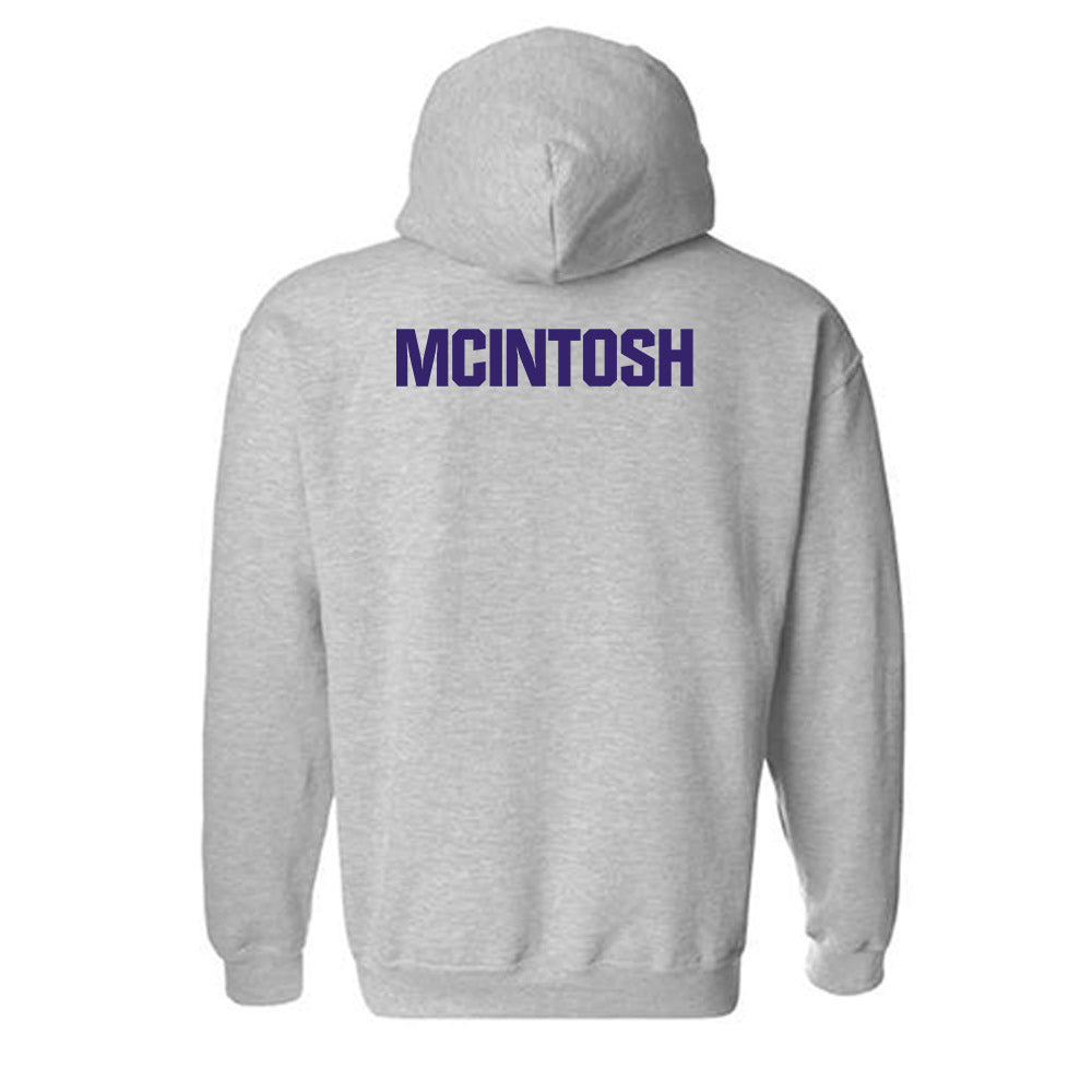 Portland - NCAA Men's Cross Country : Elliot McIntosh - Classic Shersey Hooded Sweatshirt-1