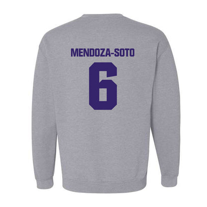 Portland - NCAA Men's Soccer : Christian Mendoza-Soto - Classic Shersey Crewneck Sweatshirt-1