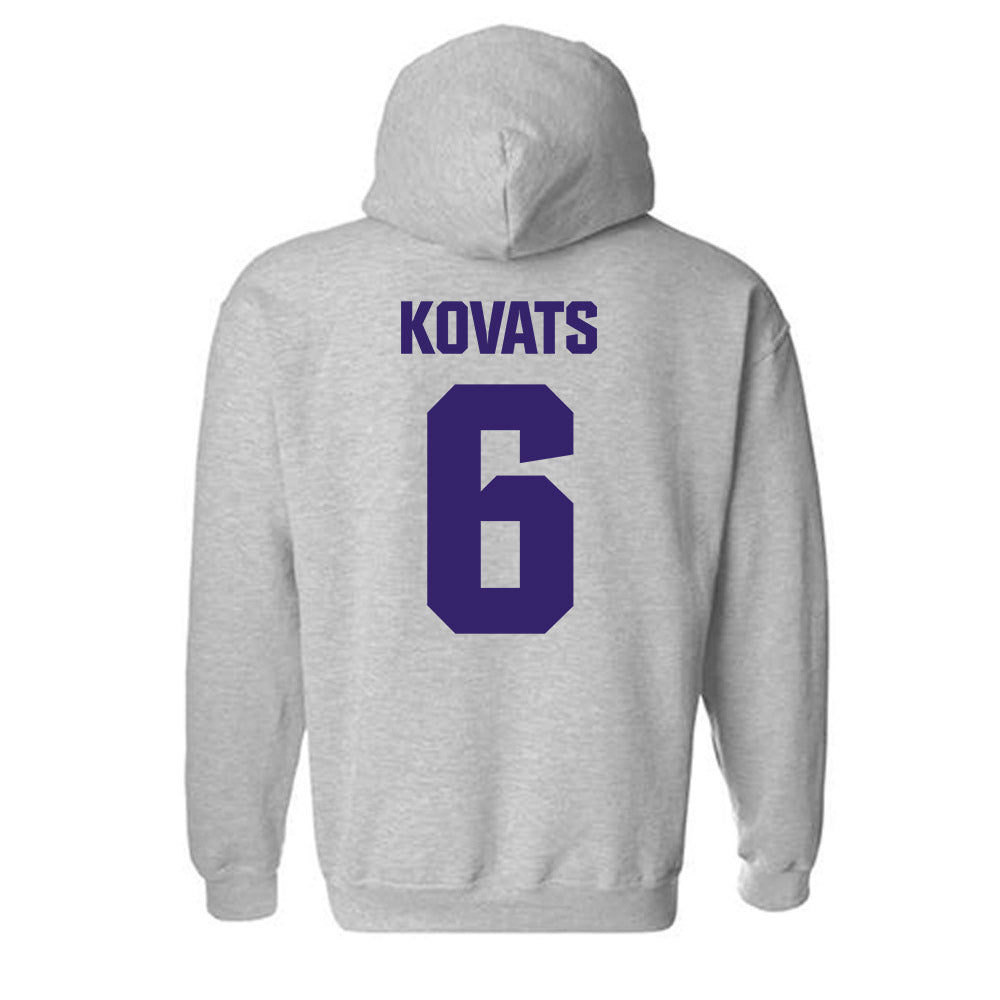 Portland - NCAA Women's Soccer : Cate Kovats - Classic Shersey Hooded Sweatshirt-1