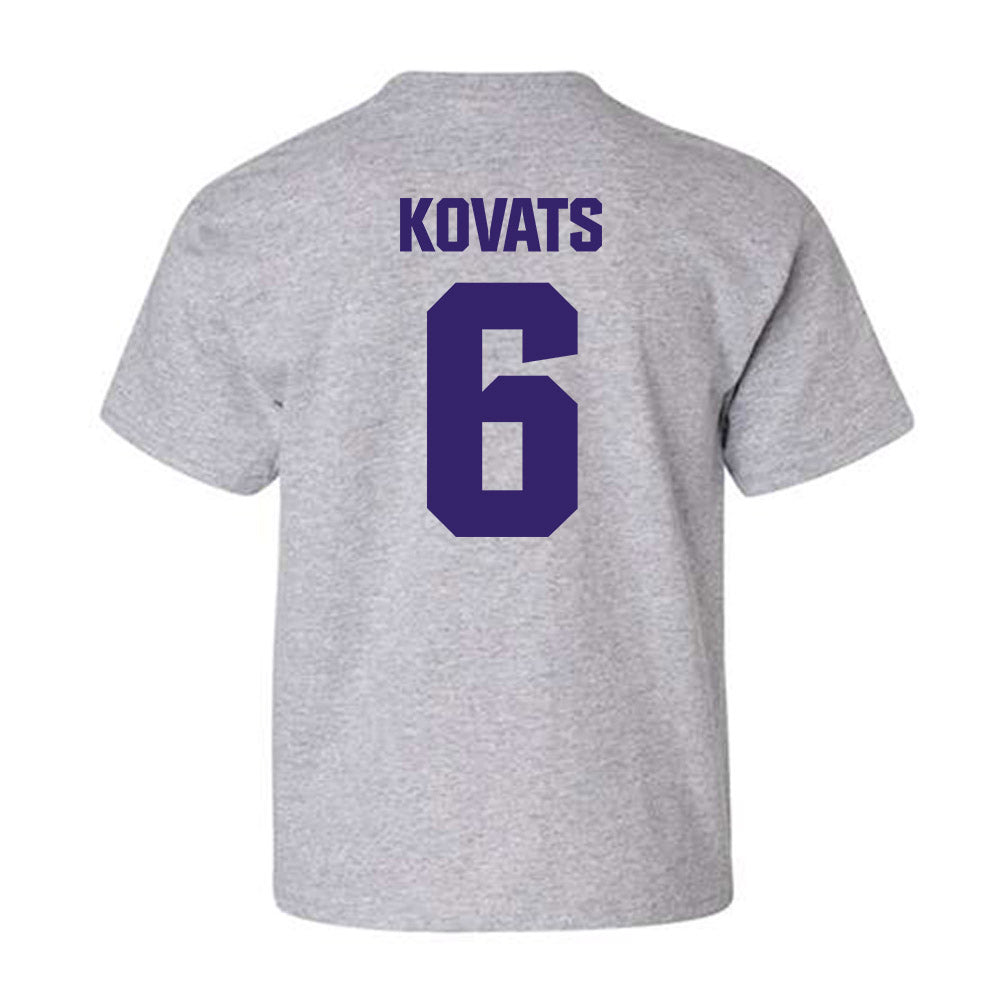 Portland - NCAA Women's Soccer : Cate Kovats - Classic Shersey Youth T-Shirt-1