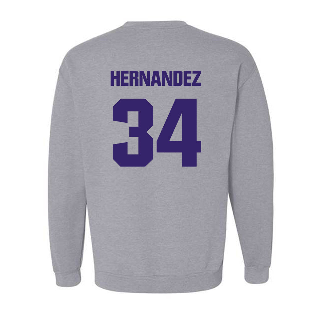Portland - NCAA Men's Soccer : Miguel-Angel Hernandez - Classic Shersey Crewneck Sweatshirt-1