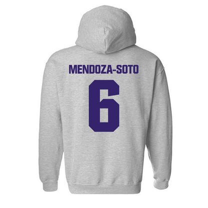Portland - NCAA Men's Soccer : Christian Mendoza-Soto - Classic Shersey Hooded Sweatshirt-1