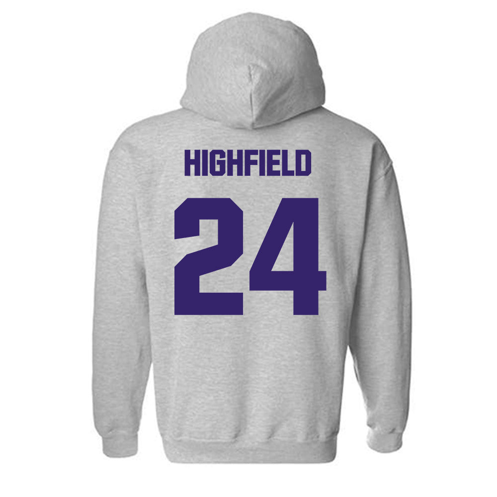 Portland - NCAA Men's Soccer : Joe Highfield - Classic Shersey Hooded Sweatshirt-1