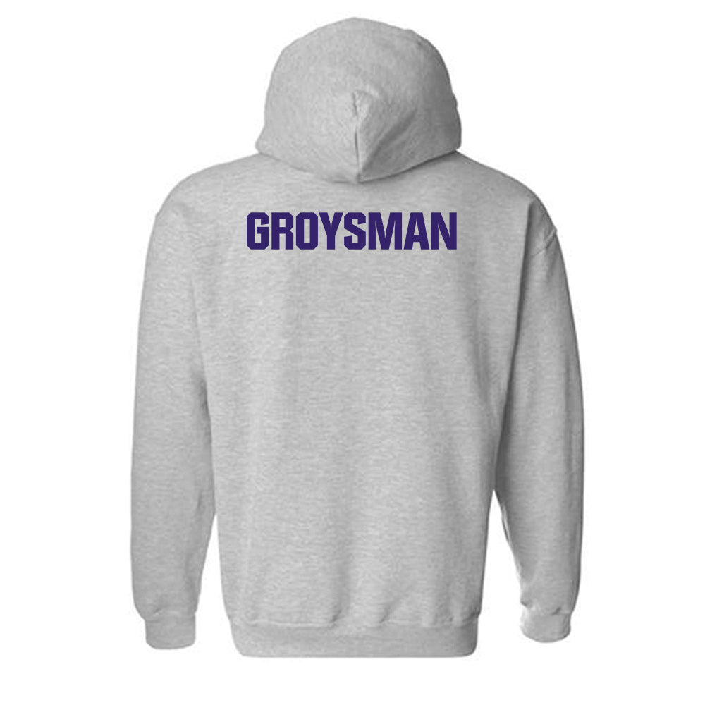 Portland - NCAA Men's Tennis : Maxim Groysman - Classic Shersey Hooded Sweatshirt-1