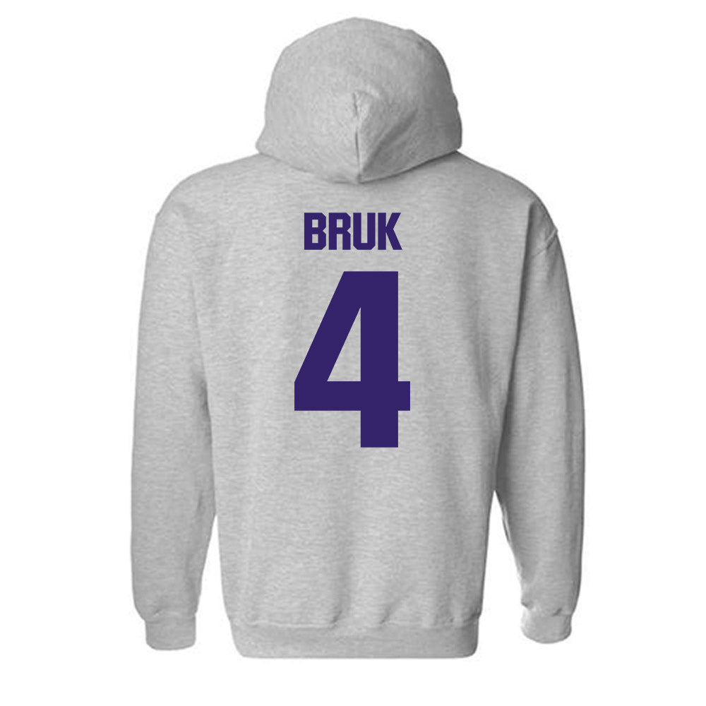 Portland - NCAA Beach Volleyball : Valerie Bruk - Classic Shersey Hooded Sweatshirt-1