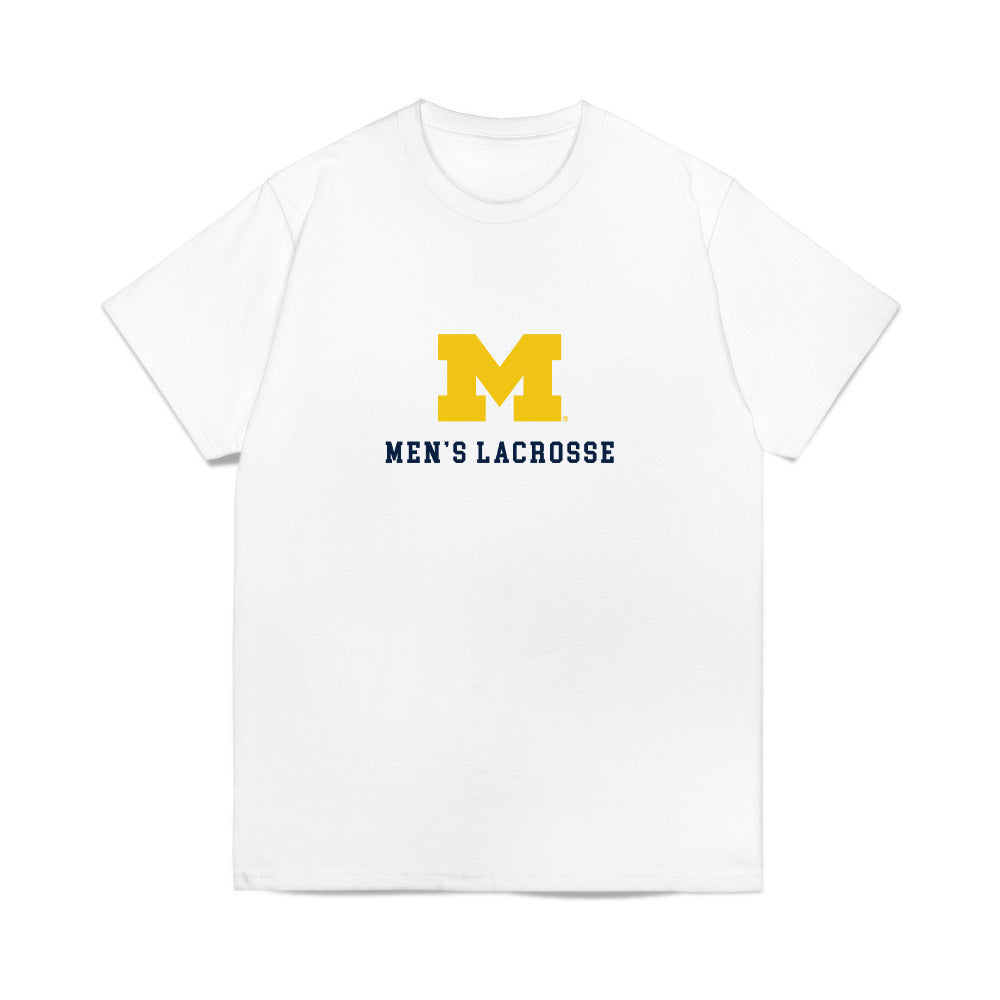 Michigan - NCAA Men's Lacrosse : - Roster Comfort Colors T-Shirt-0
