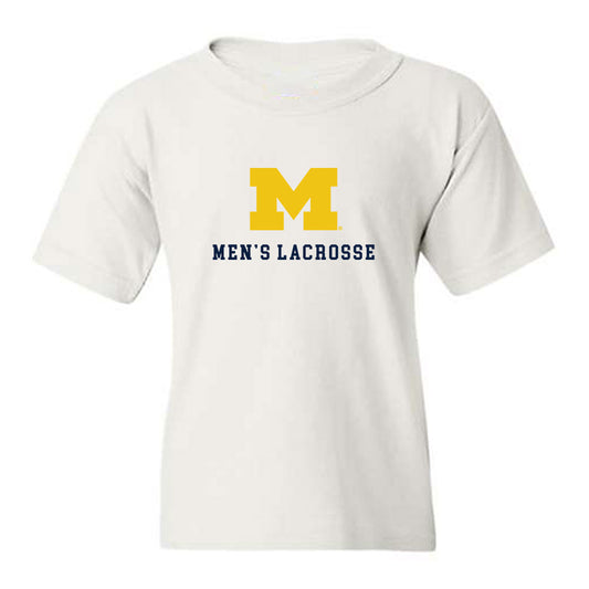 Michigan - NCAA Men's Lacrosse : - Roster Youth T-Shirt-0