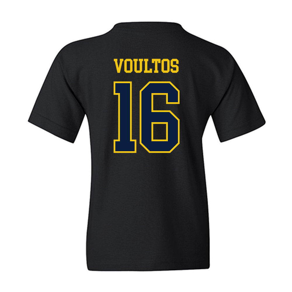 Michigan - NCAA Men's Lacrosse : Nicholas Voultos - Sports Shersey Youth T-Shirt-1