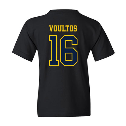Michigan - NCAA Men's Lacrosse : Nicholas Voultos - Sports Shersey Youth T-Shirt-1