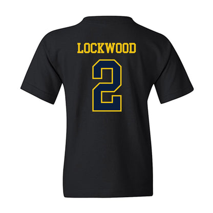 Michigan - NCAA Men's Lacrosse : Bo Lockwood - Sports Shersey Youth T-Shirt-1