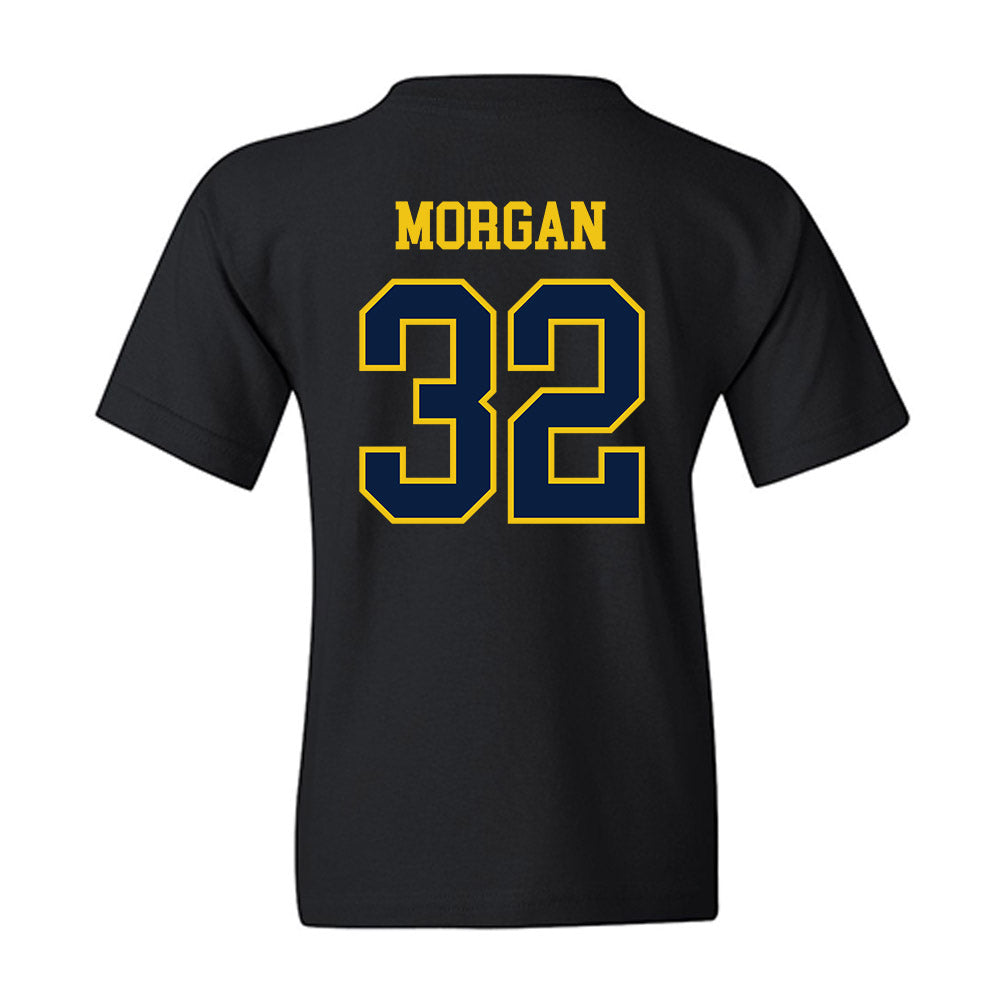 Michigan - NCAA Men's Lacrosse : John Morgan - Sports Shersey Youth T-Shirt-1