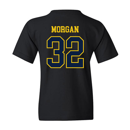 Michigan - NCAA Men's Lacrosse : John Morgan - Sports Shersey Youth T-Shirt-1