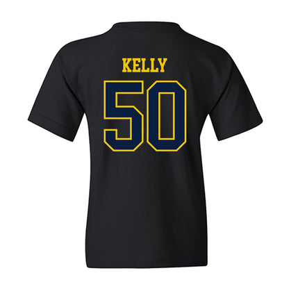 Michigan - NCAA Men's Lacrosse : Michael Kelly - Sports Shersey Youth T-Shirt-1
