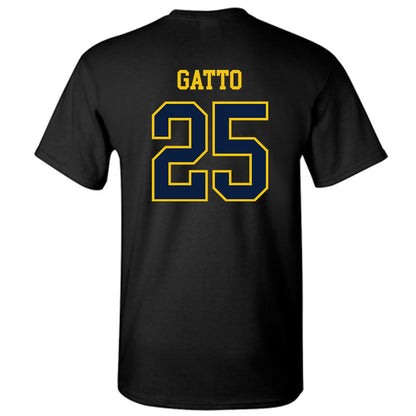 Michigan - NCAA Men's Lacrosse : Alex Gatto - Sports Shersey T-Shirt-1