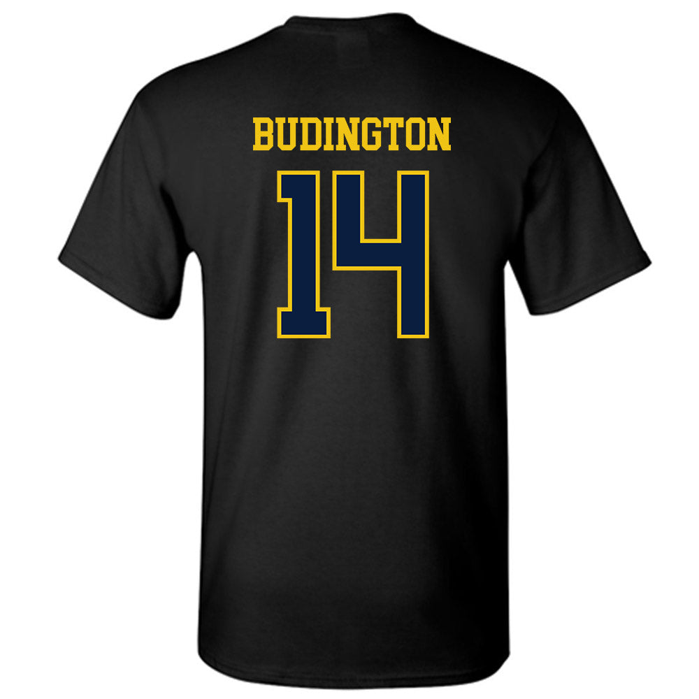 Michigan - NCAA Men's Lacrosse : Joseph Budington - Sports Shersey T-Shirt-1