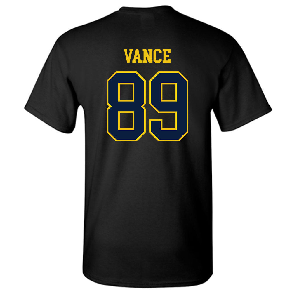 Michigan - NCAA Men's Lacrosse : Mason Vance - Sports Shersey T-Shirt-1