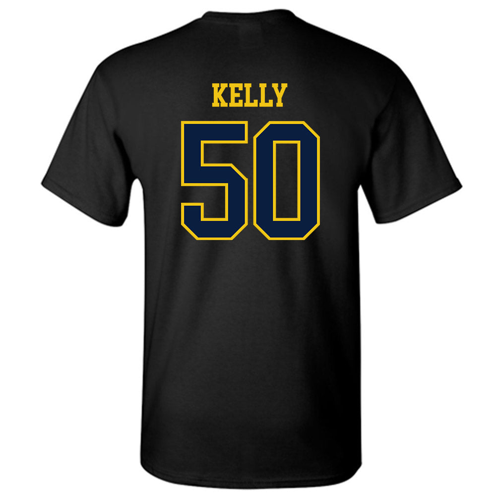 Michigan - NCAA Men's Lacrosse : Michael Kelly - Sports Shersey T-Shirt-1