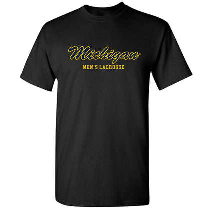 Michigan - NCAA Men's Lacrosse : Jack Long - Sports Shersey T-Shirt-0