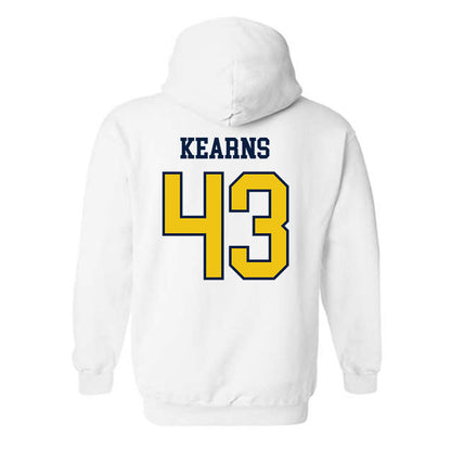 Michigan - NCAA Men's Lacrosse : Kevin Kearns - Sports Shersey Hooded Sweatshirt-1