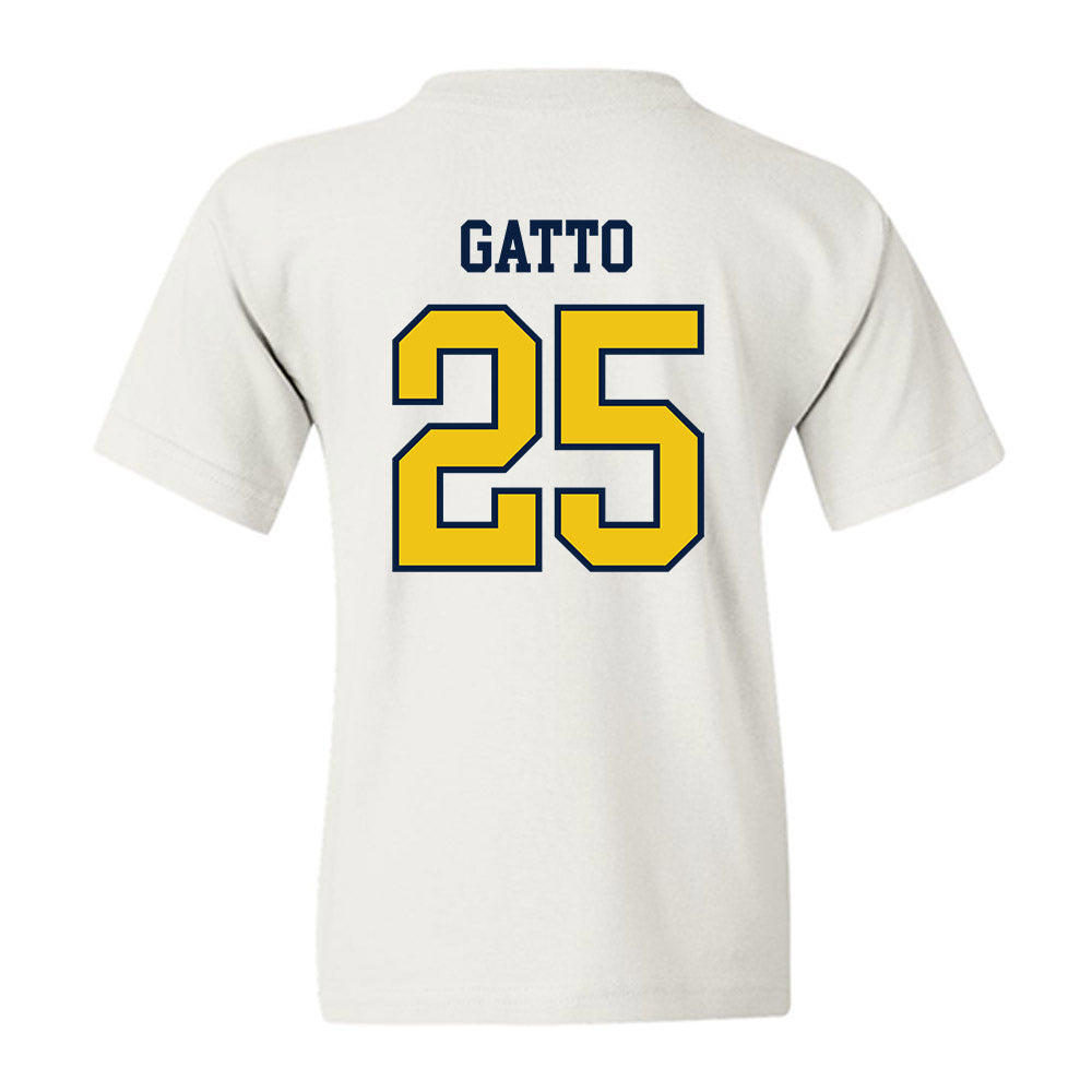 Michigan - NCAA Men's Lacrosse : Alex Gatto - Sports Shersey Youth T-Shirt-1