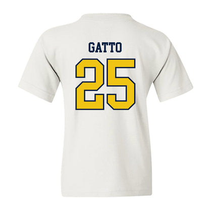 Michigan - NCAA Men's Lacrosse : Alex Gatto - Sports Shersey Youth T-Shirt-1