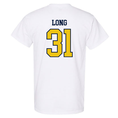Michigan - NCAA Men's Lacrosse : Jack Long - Sports Shersey T-Shirt-1