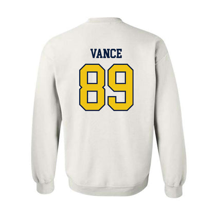 Michigan - NCAA Men's Lacrosse : Mason Vance - Sports Shersey Crewneck Sweatshirt-1