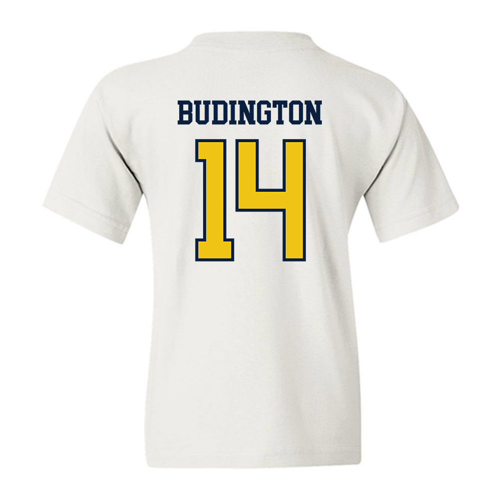 Michigan - NCAA Men's Lacrosse : Joseph Budington - Sports Shersey Youth T-Shirt-1