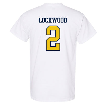 Michigan - NCAA Men's Lacrosse : Bo Lockwood - Sports Shersey T-Shirt-1