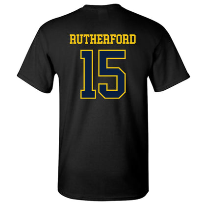Michigan - NCAA Women's Lacrosse : Maya Rutherford - Sports Shersey T-Shirt-1